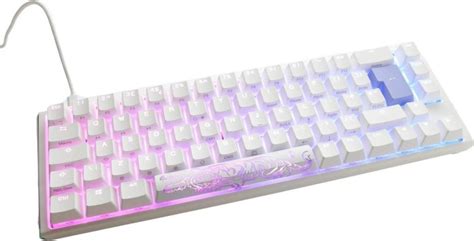 Ducky One Pure White Sf Pbt Leds Rgb Mx Speed Rgb Silver Hot Swap