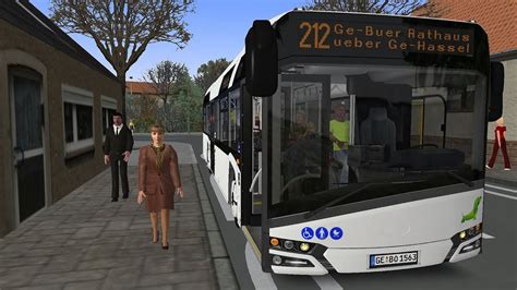 Omsi 2 Addon Metropole Ruhr Route 212 Herten Mitte GE Buer Rathaus