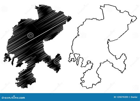 Zacatecas Map Vector Stock Vector Illustration Of Doodle