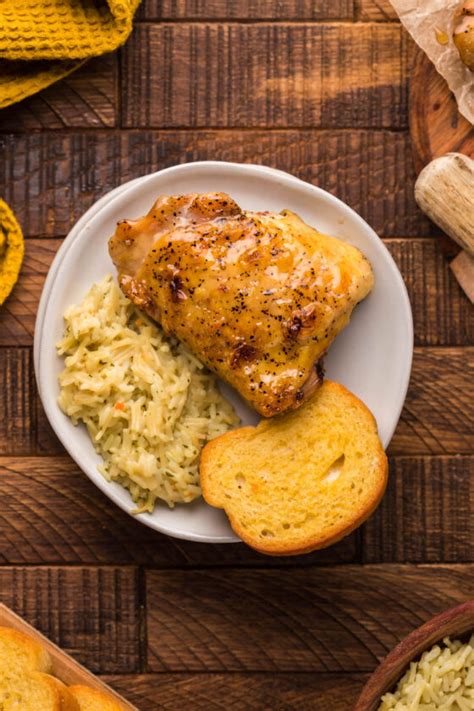 Easy Honey Chicken Thighs (Oven Roasted, Air Fryer) - Kitchen Divas