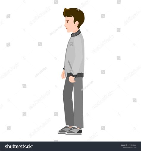 drawing of a person standing 3