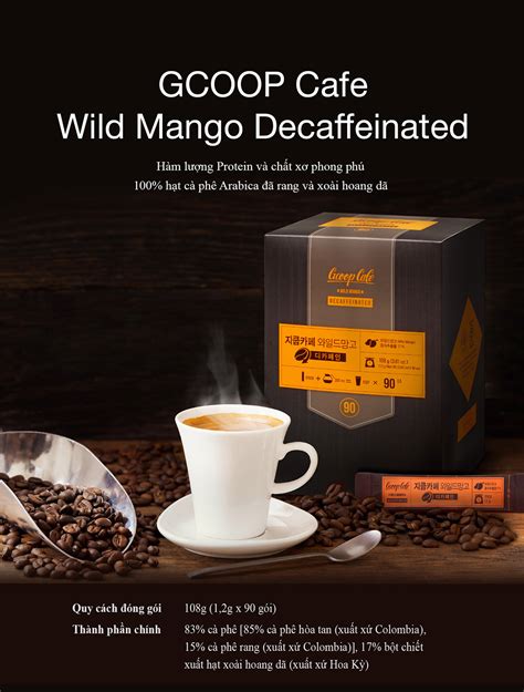 Cà Phê Hòa Tan Hương Vị Xoài Hoang Dã Gcoop Cafe Wild Mango Mscare