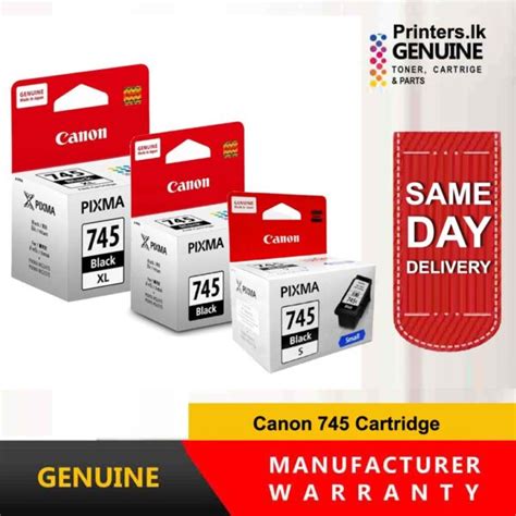 Canon Pg Black Ink Cartridge Genuine Printers Lk