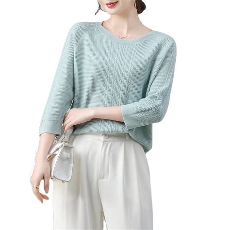 Custom Knitted Sweater Women'S Spring Clothing Sweaters For Women ...
