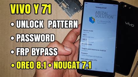 Mengatasi Vivo Y71 Lupa Pola Password Unlock Pattern Lock Bypass