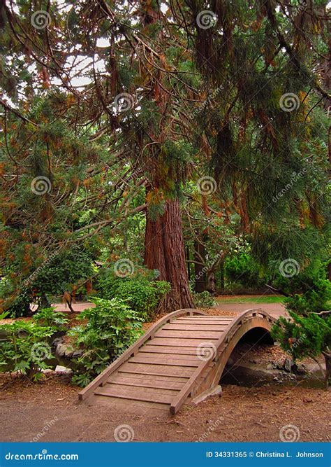 Oriental Garden stock image. Image of bridge, pond, gardener - 34331365