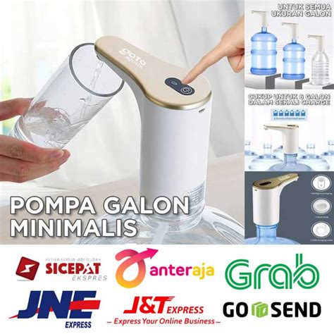 jual pompa galon elektrik goto aquatic dispenser galon pump electric