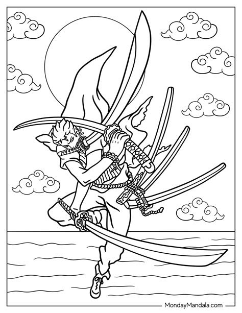 30 One Piece Coloring Pages Free Pdf Printables