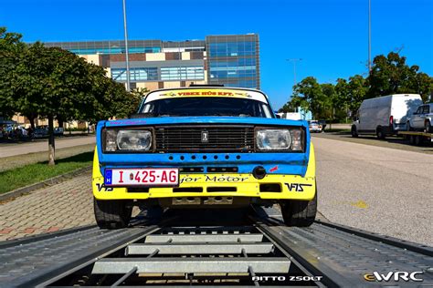 Hulmann Gábor Molnár Zsolt Lada VFTS WHB Győr Rally 2023