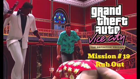 Gta Vice City Definitive Edition Mission Rub Out Youtube