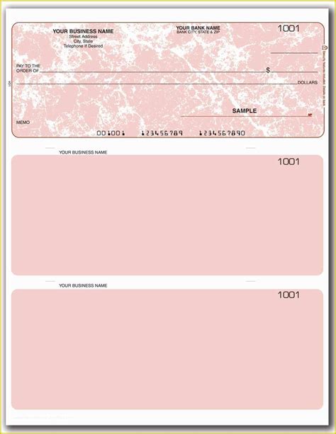 Free Blank Business Check Template Of 7 Best Of Printable within Blank ...