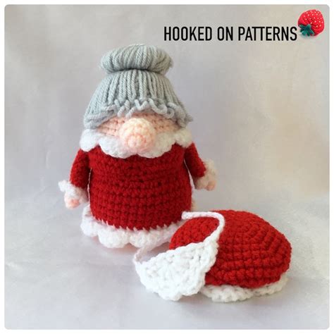 Christmas Eve Gonk Novelty Decoration Crochet Pdf Pattern Etsy