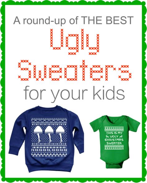 The Best Childrens Ugly Sweaters Our Thrifty Ideas