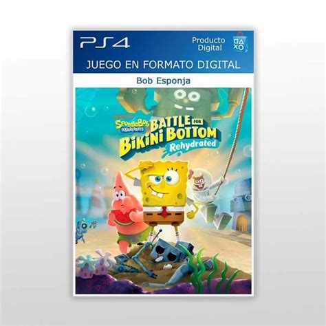 Bob Esponja PS4 Digital Primario Estación Play