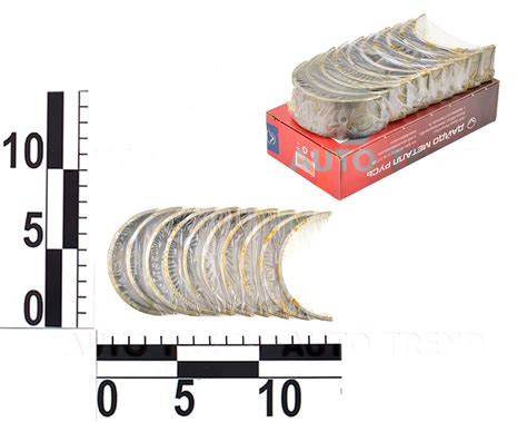 Вкладыши коренные Москвич (1,50), комплект 412-1000102-73 (ДАЙДО МЕТАЛЛ ...
