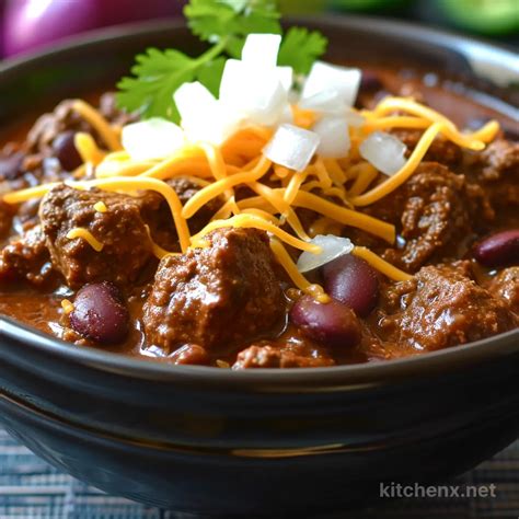 Tex Mex Chili Con Carne Recipe Kitchenx