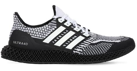 Adidas Originals Ultra 4d 50 Running Sneakers In Black For Men Lyst