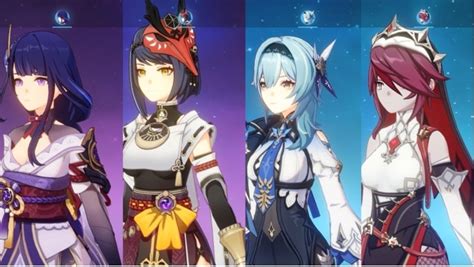 Genshins Most Popular Female Characters U7buy Blog