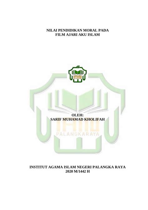 PDF NILAI PENDIDIKAN MORAL PADA FILM AJARI AKU ISLAM DOKUMEN TIPS