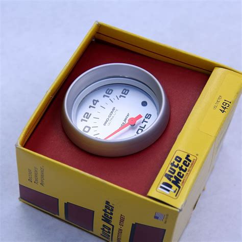 Purchase Auto Meter 4491 Ultra Lite Electric Voltmeter Gauge In Weare