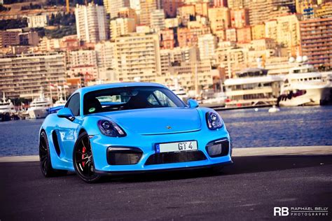 Miami Blue Porsche Cayman GT4 Is Why We Love Porsche Exclusive ...