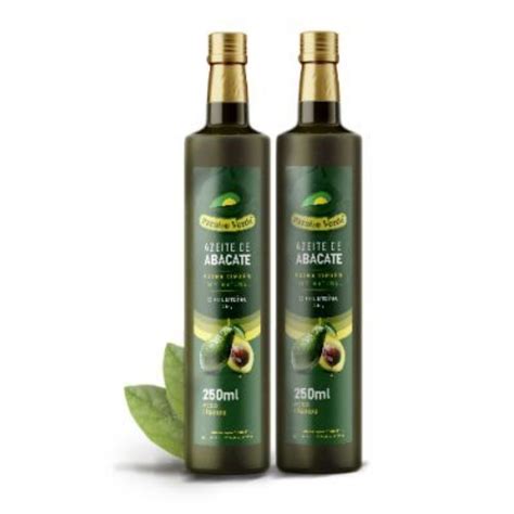 Kit Azeite De Abacate Extra Virgem Ml Paraiso Verde Shopee Brasil