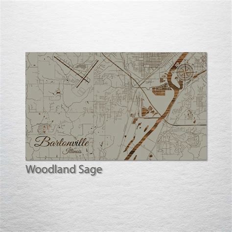 Bartonville, Illinois Street Map