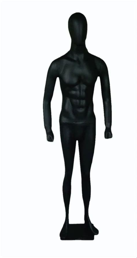 Fiberglass Male Black Standing Mannequins At Rs In New Delhi Id