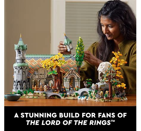 Lego Icons The Lord Of The Rings Rivendell 10316 Building Kit 6167