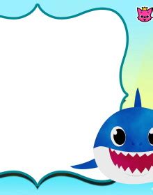 Free St Baby Shark Ft Jauz Invitation Templates Thank You Card