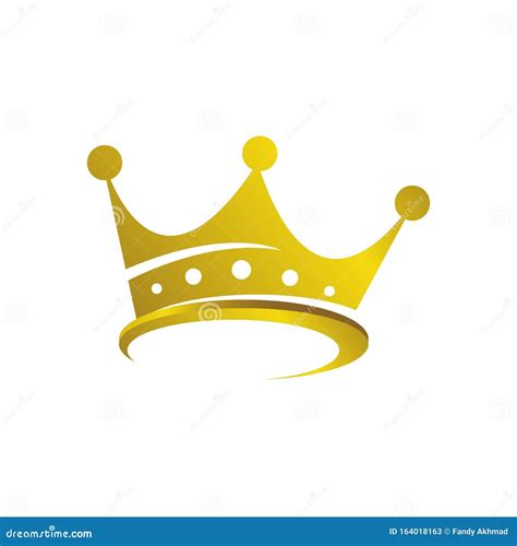 Gold Crown Logo Vector