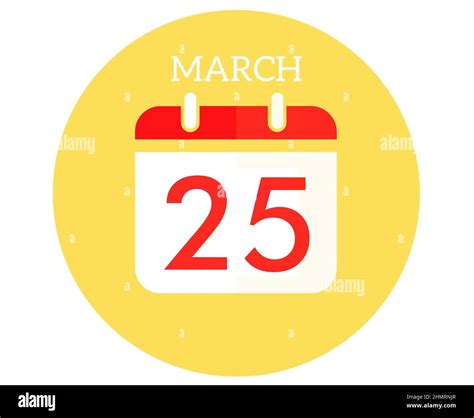 25 march icon hi-res stock photography and images - Alamy