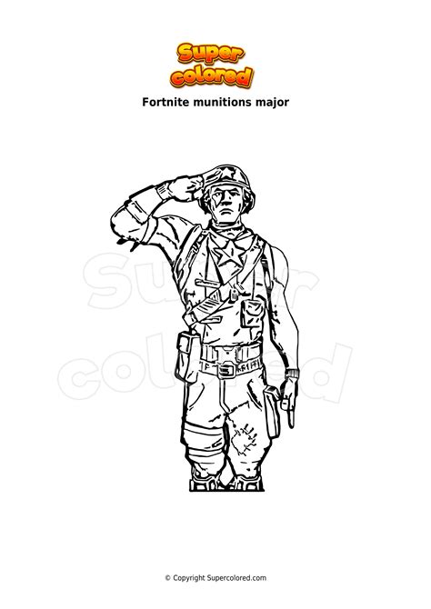 Coloring Page Fortnite Agent Peely