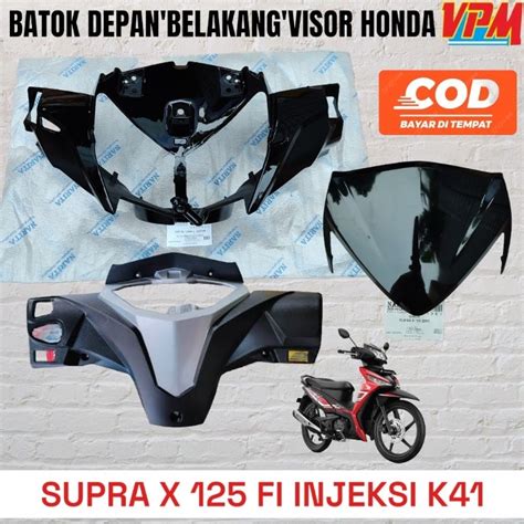 Jual Batok Depan Set Visor Atau Batok Belakang Supra X 125 Fi Infeksi