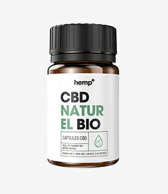 Hemplus Gélules CBD Naturel Bio uWeed