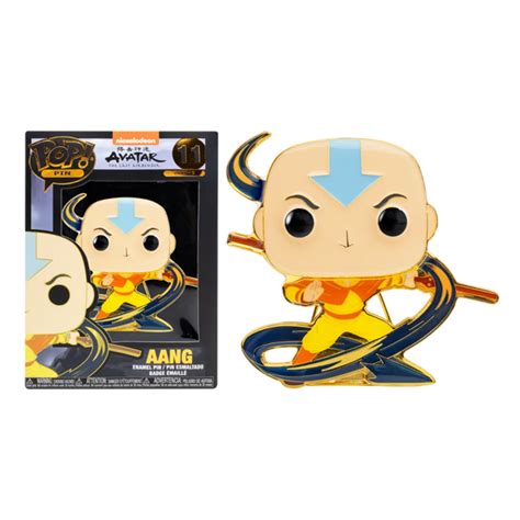 Avatar The Last Airbender Aang Pop Enamel Pin Chase