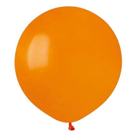 Balloner Orange Store Runde Partykungen