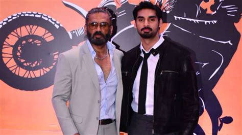 I Had A Fan Moment Quips Suniel Shetty On Watching Son Ahan S Debut