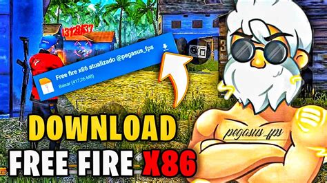 O MELHOR FREE FIRE X86 ATUALIZADO X86 O FREE FIRE MAIS LEVE E MAIS