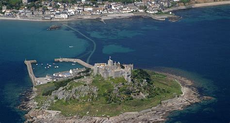 St Michael S Mount Penzance Castle Garden Cornwall England Isles Of