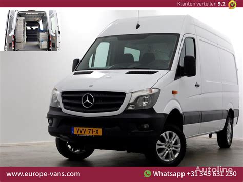 Furgão Mercedes Benz Sprinter 319 CDI 3 0 V6 190pk E6 L2H2 ZG1 4X4