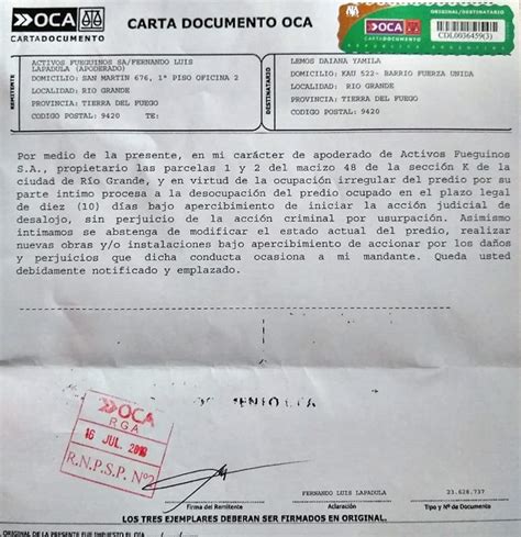 Ejemplo De Una Carta De Desalojo Modelo De Carta De Aviso De Desalojo