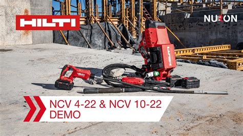 Hilti Nuron Ncv Ncv Concrete Vibrators Demonstration And