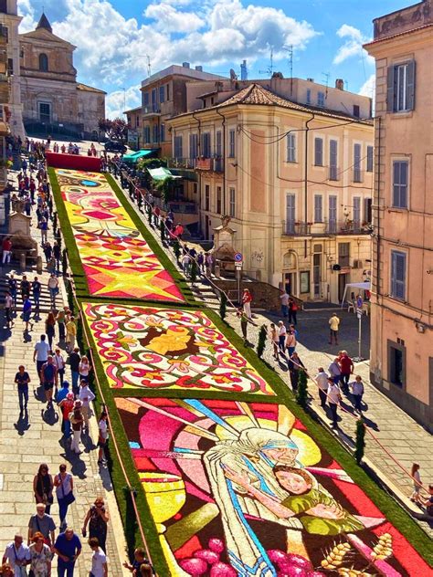 Italy Gets Filled With Gorgeous Blooms For The Infiorata Festival