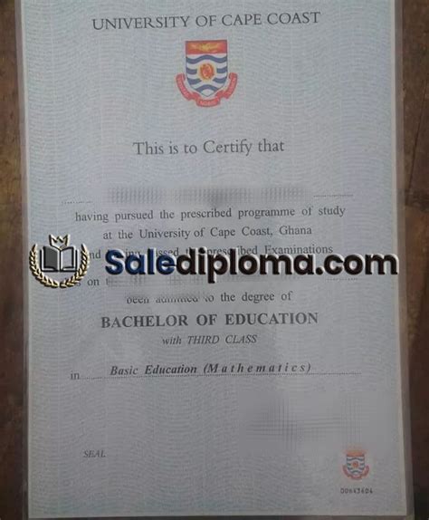 How Easy To Get Fake University Of Cape Coast Diploma Buy Diploma