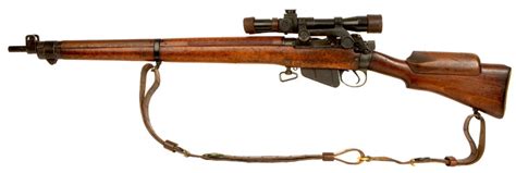 Deactivated WWII British made No4T sniper rifle - Allied Deactivated ...