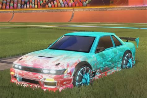 Rocket League Crimson Nissan Silvia Rle Design With Crimson Mainframe