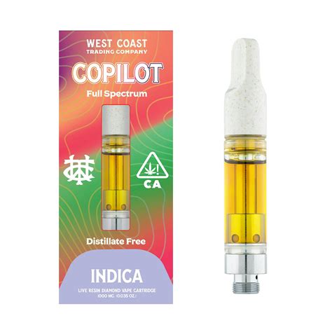 Copilot Grape Ape Live Resin Diamond Vape Cartridge 1g West