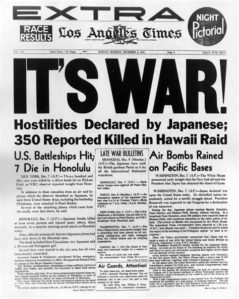 How the Attack on Pearl Harbor Led the United States into WWII 10