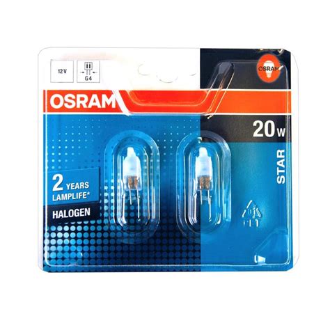 X Osram G Halogen Stiftsockellampe Matt V W Halogenlampe Stift